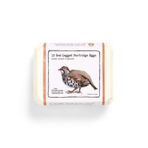 12 Red Legged Partridge Eggs 150g