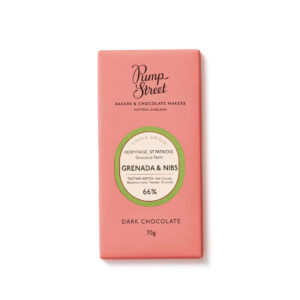 Pump Street x Grococo Dark Chocolate Nib Bar 66%, 70g